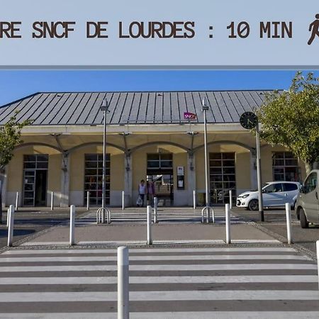 Ferienwohnung Le Jeanne 4/6 Couchages, Wifi, Sanctuaire Lourdes Exterior foto